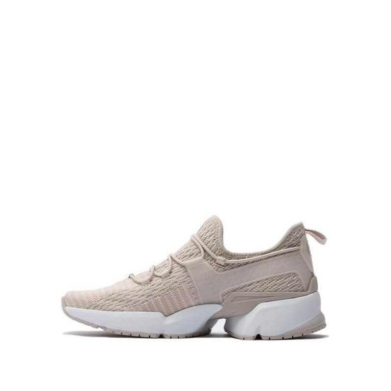 Infinity Glide Light Grey And Peach Sneakers