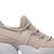 Infinity Glide Light Grey And Peach Sneakers