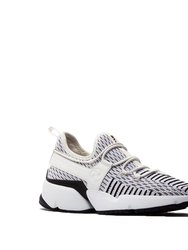 Infinity Glide White And Black Sneakers