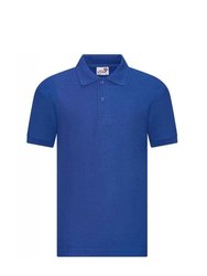 Awdis Childrens/Kids Academy Polo Shirt (Royal Blue) - Royal Blue