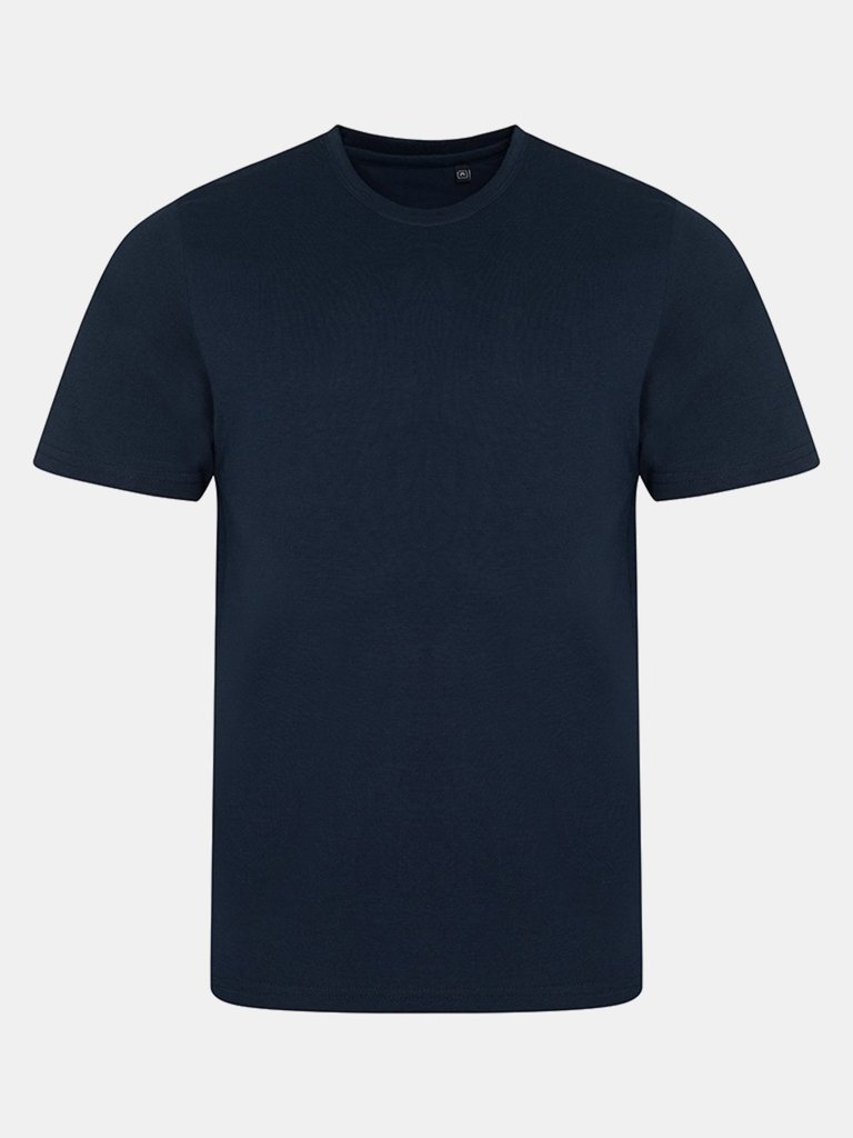 AWDis Mens Tri Blend T Shirt (Solid Navy) - Solid Navy