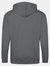 Awdis Plain Mens Hooded Sweatshirt / Hoodie / Zoodie (Steel Gray)