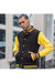Awdis Unisex Varsity Jacket (Jet Black/ Sun Yellow)