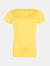 Awdis Womens/Ladies Cool Recycled T-Shirt - Sun yellow