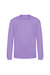 Childrens/Kids Plain Crew Neck Sweatshirt - Digital Lavender - Digital Lavender