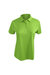 Cool Womens Girlie Polo T- Shirt- Lime Green - Lime Green