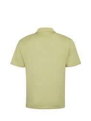 Just Cool Mens Plain Sports Polo Shirt (Desert Sand)