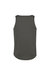 Just Cool Mens Sports Gym Plain Tank/Vest Top - Charcoal