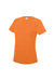 Just Cool Womens/Ladies Sports Plain T-Shirt - Electric Orange - Electric Orange