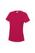 Just Cool Womens/Ladies Sports Plain T-Shirt - Hot Pink - Hot Pink