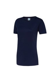 Just Cool Womens/Ladies Sports Plain T-Shirt (Oxford Navy) - Oxford Navy