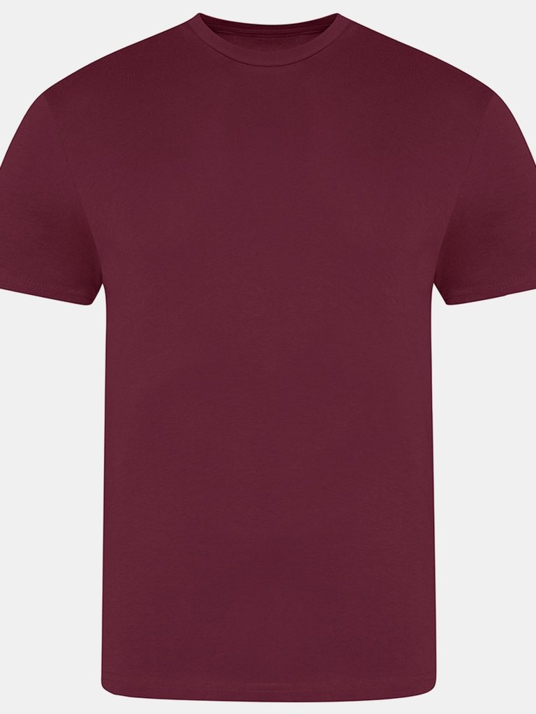 AWDis Just Ts Mens The 100 T-Shirt (Burgundy) - Burgundy