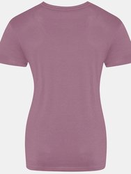 AWDis Just Ts Womens/Ladies The 100 Girlie T-Shirt (Dusty Purple)