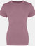 AWDis Just Ts Womens/Ladies The 100 Girlie T-Shirt (Dusty Purple) - Dusty Purple