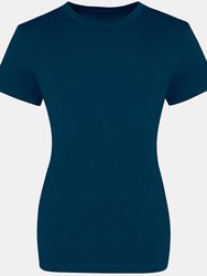AWDis Just Ts Womens/Ladies The 100 Girlie T-Shirt (Ink Blue) - Ink Blue