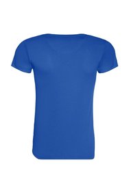Womens/Ladies Cool Recycled T-Shirt- Royal Blue - Royal Blue