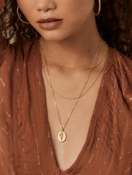 14K Gold Vermeil Aries Necklace