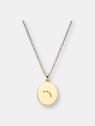 14K Gold Vermeil Aries Necklace