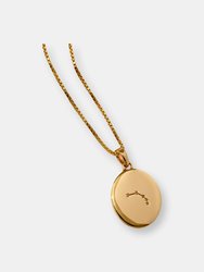 14K Gold Vermeil Aries Necklace