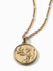 14k Yellow Gold Vermeil Mini Athena Necklace