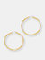50MM Hoops - Gold - Gold