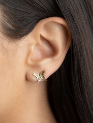 Dark Butterfly Studs