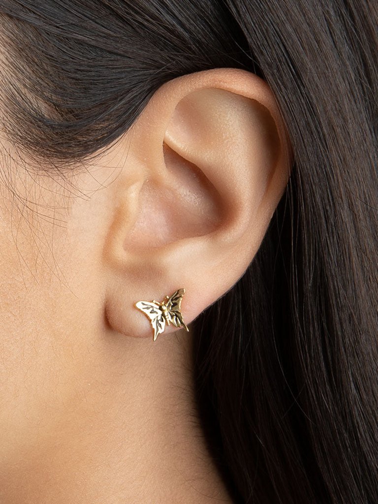 Dark Butterfly Studs