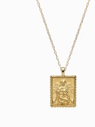 Lilith Tablet Necklace - Gold Vermeil - Gold Vermeil