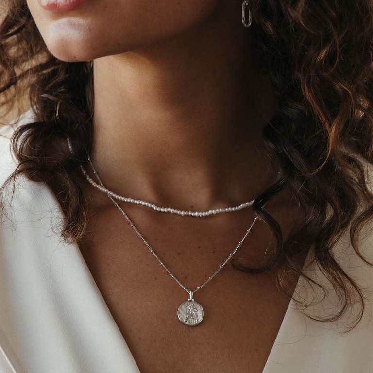 Mini Aphrodite Necklace - Sterling Silver