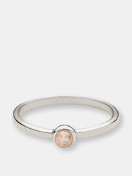 Moonstone Ring - Silver - Silver