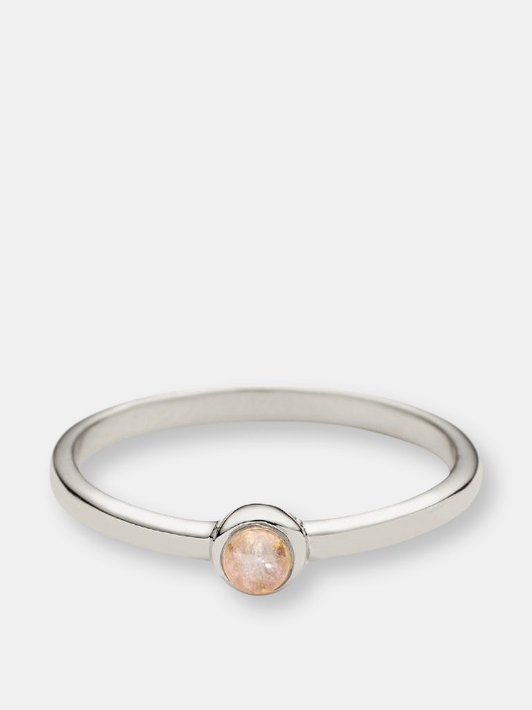 Moonstone Ring - Silver - Silver