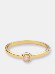 Moonstone Ring - Gold