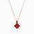 Red Aura Necklace - Red