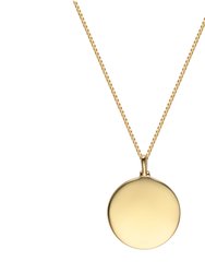 Solid 14K Yellow Gold Cleopatra Necklace