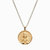 Solid 14K Yellow Gold Cleopatra Necklace - Gold