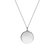 Solid Sterling Silver Athena Necklace