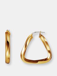 Triangle Hoop Earrings - Default Title