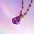 Violet Aura Necklace