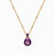 Violet Aura Necklace - Violet