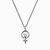 Woman Power Sterling Silver Necklace - Silver