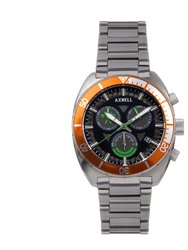 Axwell Minister Chronograph Bracelet Watch w/Date - Orange