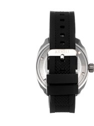 Axwell Mirage Strap Watch w/Date - Black/Silver