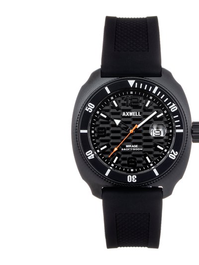 Axwell Axwell Mirage Strap Watch w/Date - Black product