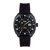 Axwell Mirage Strap Watch w/Date - Black