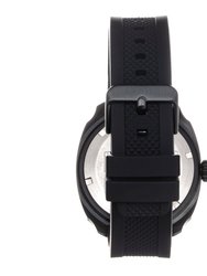 Axwell Mirage Strap Watch w/Date - Black