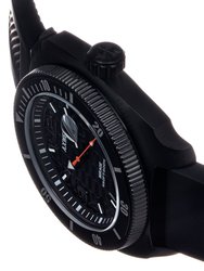 Axwell Mirage Strap Watch w/Date - Black