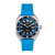 Axwell Mirage Strap Watch w/Date - Light Blue