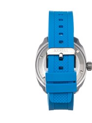 Axwell Mirage Strap Watch w/Date - Light Blue