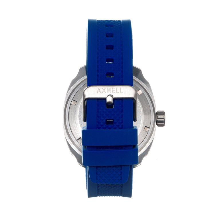 Axwell Mirage Strap Watch w/Date - Navy