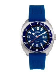 Axwell Mirage Strap Watch w/Date - Navy